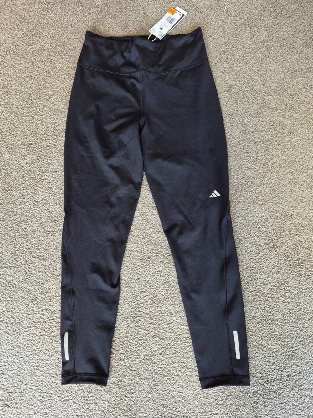 Adidas Ultimate 7/8 AEROREADY Running Leggings Black M NWT High Rise - Picture 15 of 16